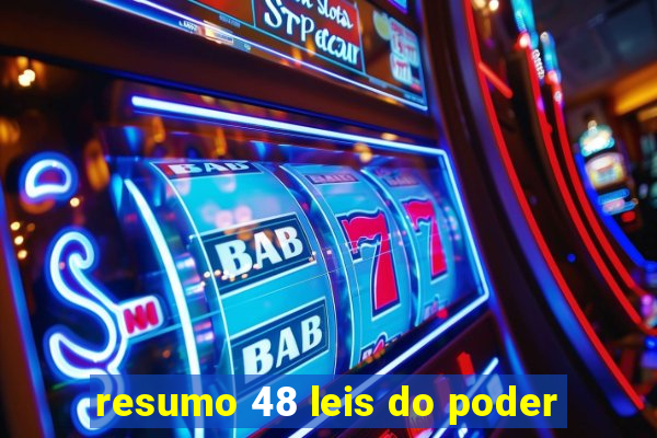 resumo 48 leis do poder